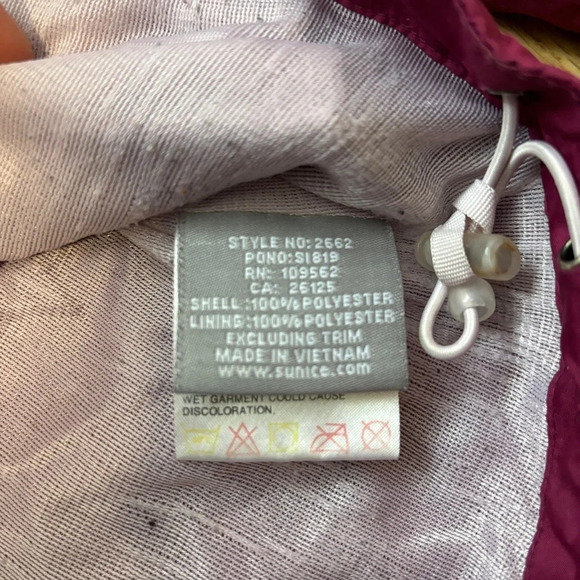 Sunice | Front Zip-Up spring/fall Storm Jacket - Picture 5 of 13